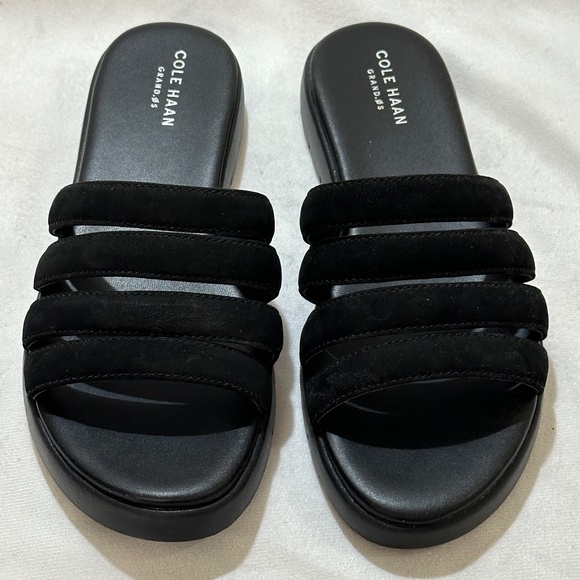 Cole Haan Grand OS Zerogrand Multi Strap Slide Sandal - Picture 2 of 6